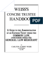 Weiss Concise Trustee Handbook PDF