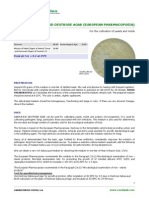 Sabouraud Dextrose Agar (European Pharmacopoeia) : CAT Nº: 1024