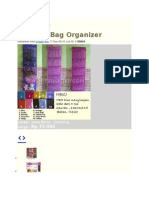 Hanging Bag Organizer