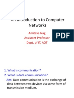 Lecture 1 - An Introduction To Computer Networks