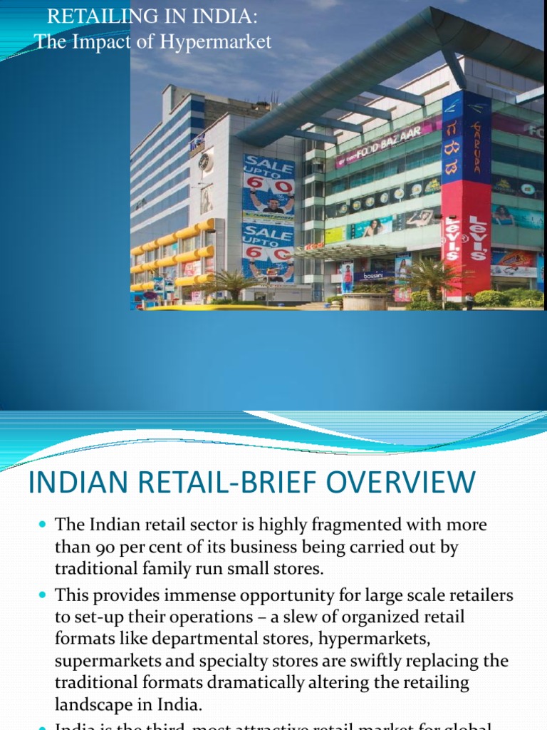 Case 6 Retailing In India Pdf Retail Supermarket