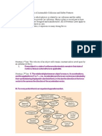 Physics of Automobile Collisions and Safety Features