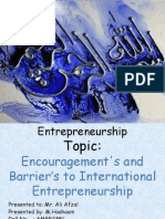 International Entrepreneurship