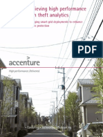 Accenture Achieving High Performance With Theft Analytics PDF