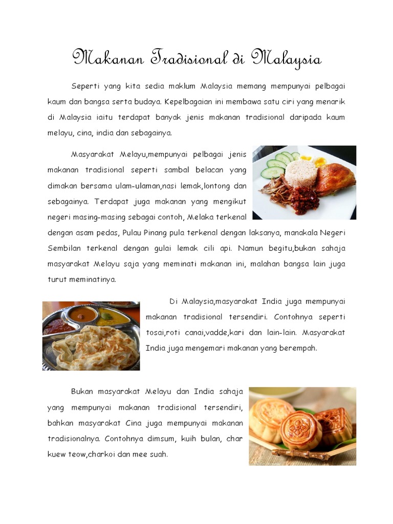 Hubungan Etnik Malaysia G Salam 1 Malaysia Dan Salam Perpaduan Makanan Ke Arah Kesepaduan Sosial Makanan Merupakan Salah Satu Simbol Utama Bagi Sesebuah Kaum Kerana Setiap Kaum Mempunyai Makanan Tradisional Sendiri