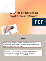 Faktor Resiko Dan Etiologi Penyakit Jantung Bawaan