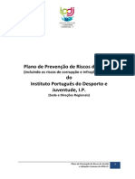 Plano de Prevenção Corrupção - IPDJ