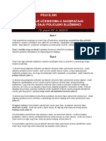 Pravilnik o Znacima Koje Učesnicima U Saobraćaju Na Putevima Daju Policijski Službenici PDF