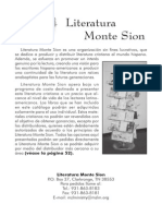 Literatura Monte SIon