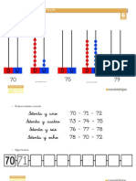 Fichas Numeros 70 79