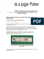 Aprenda a Jogar Poker