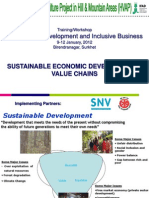 Sustinable Economic Development & Value Chains.ppt