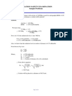 Radiation Safety Test-Aramco (Sample Q&a) 2 PDF