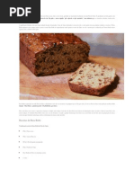 Bara Brith é um pão tradicional galês