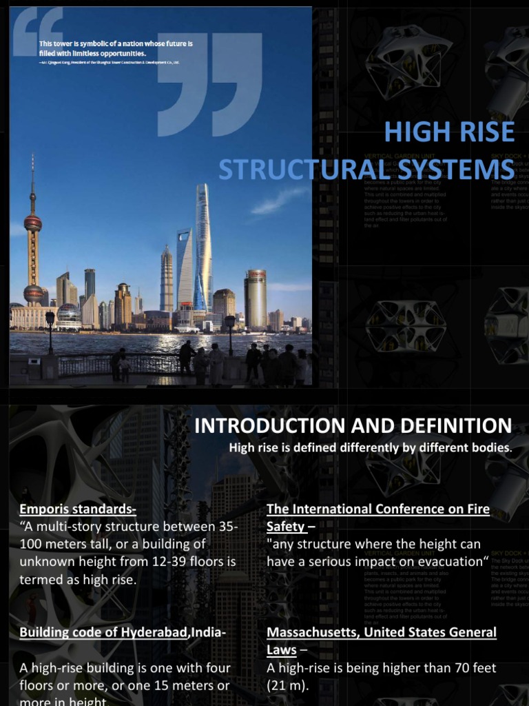 High-Rise Building Structural Systems | PDF | Framing (Construction ...