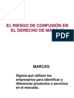 UPAO DSD Riesgo de Confusion Marcaria