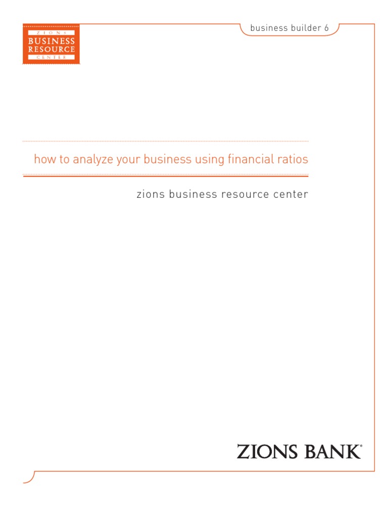Analyze Business with Financial Ratios | PDF
