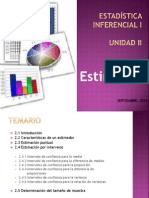 Unidad II Estadistica Inferencial I