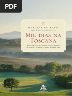 Mil Dias Na Toscana - Marlena de Blasi