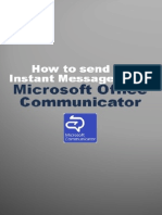 How To Use MS Office Communicator