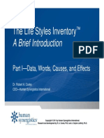 Life Style Inventory University