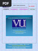 Download ENG101-MIDTERM SOLVED MCQS BY MOAAZpdf by Ali Haider SN179385876 doc pdf