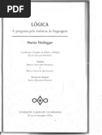 97699197 Heidegger Logica a Pergunta Pela Essencia Da Linguagem