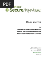 Webroot SecureAnywhere User Guide - 101411