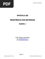 Apostila de Resistencia Dos Materiais