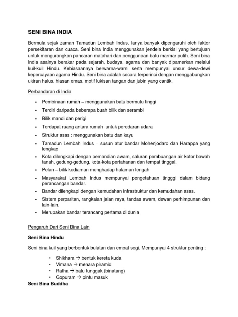 Seni Bina India Pdf Pdf