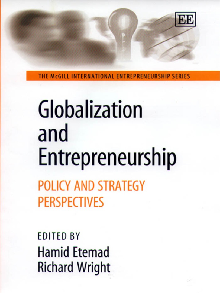 Globalization and Entrepreneurship PDF | PDF | Business