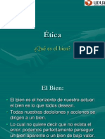 Etica El Bien