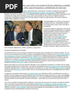 Desde que fue coronado, Juan Carlos I ha creado 43 títulos nobiliarios a medida para empresarios, altos cargos franquistas y celebridades de todo tipo