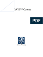 LabVIEW Course for Leiden University Physics Experiments