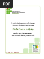Tecnico Subsequente Em Petroleo e Gas 2012