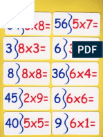 DOMINÓ DE MULTIPLICACIONES 3