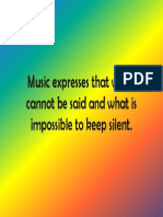 Music Expresses That Which Cannot Be Said and