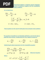 Y X y X: 1. Stress Function