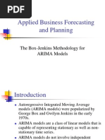 The Box-Jenkins Methodology for RIMA Models