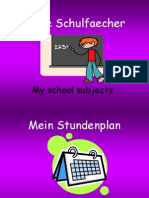 German School Subjects