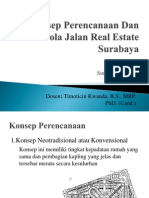 Konsep Perencanaan Dan Pola Jalan Real Estate Surabaya