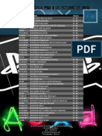 Lista Actualizada Octubre 2013