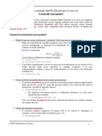 Comandi Matlab PDF