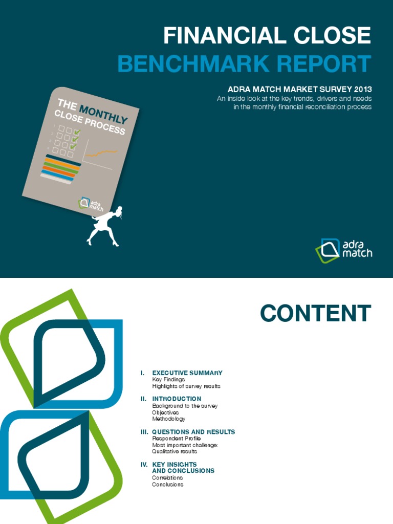 Financial Close Benchmark Report 2013 | PDF | Survey Methodology ...