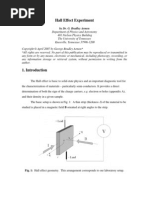 Hall Effect PDF