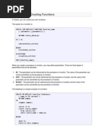 Oracle/PLSQL: Creating Functions