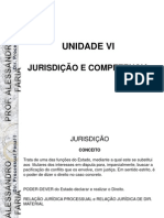 UNIDADE VI - JURISDIÇÃO E COMPETENCIAL