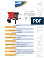 Picadora PF3000 PDF