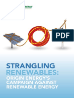 Strangling Renewables