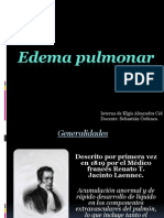 Edema pulmonar: generalidades, clasificación y etiología